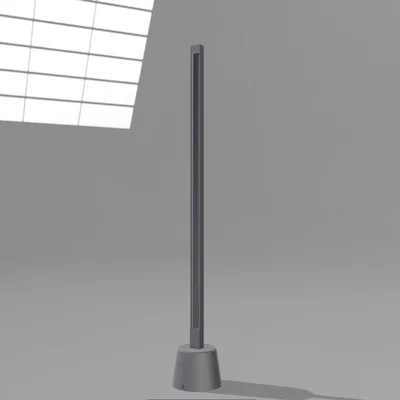 Đèn LED Thanh Đứng (Standing Light Bar) In 3D
