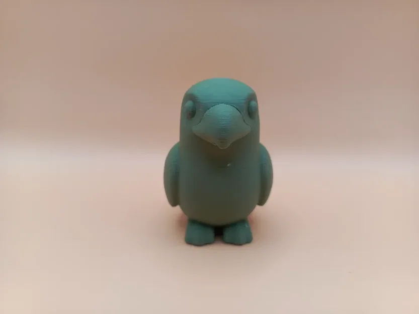 Tượng Chim Chibi Mịn (Smooth Chibi Bird Sculpture) - Image 1