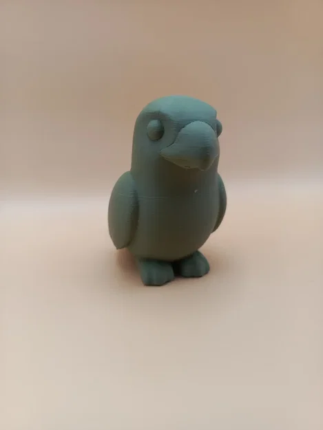 Tượng Chim Chibi Mịn (Smooth Chibi Bird Sculpture) - Image 2