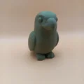 Tượng Chim Chibi Mịn (Smooth Chibi Bird Sculpture) - Thumbnail 2