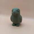 Tượng Chim Chibi Mịn (Smooth Chibi Bird Sculpture) - Thumbnail 3