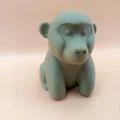 Tượng Baboon Chibi Mịn (Smooth Chibi Baboon Sculpture) - Thumbnail 2