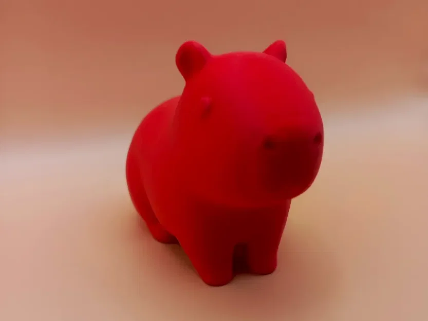 Tượng Capybara Chibi Mịn Mà - Image 1