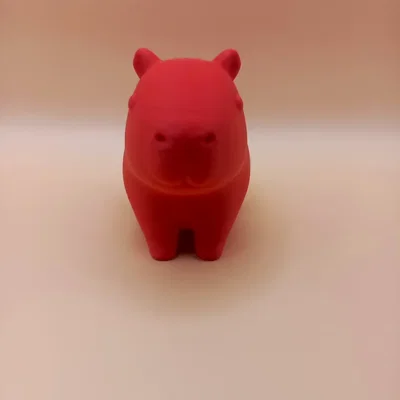 Tượng Capybara Chibi Mịn Mà
