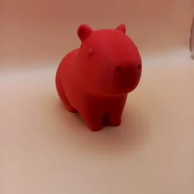Tượng Capybara Chibi Mịn Mà