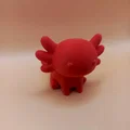 Tượng Chibi Axolotl Mịn Mà (Smooth Chibi Axolotl Sculpture) - Thumbnail 3