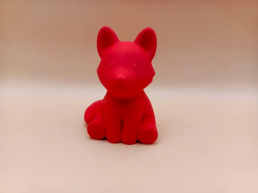 Tượng Cáo Chibi Mượt Mà - Image 1