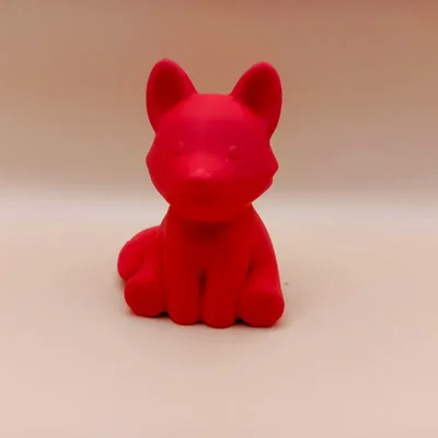 Tượng Cáo Chibi Mượt Mà