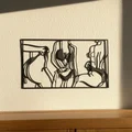 Minimalist Bikini Line Art – Trang trí treo tường - Thumbnail 2