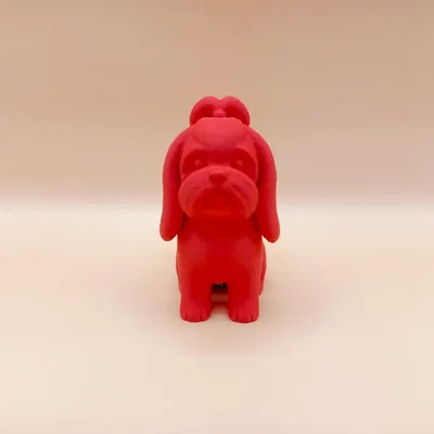 Tượng Chibi Shih Tzu Mịn Mượt (Smooth Chibi Shih Tzu Sculpture)