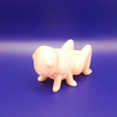Tượng Châu Chấu Chibi Mượt (Smooth Chibi Locust Sculpture)