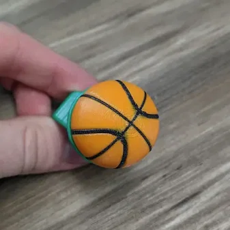 Nhẫn mô hình bóng rổ in 3D - Quà tặng ý nghĩa cho giải đấu trẻ em