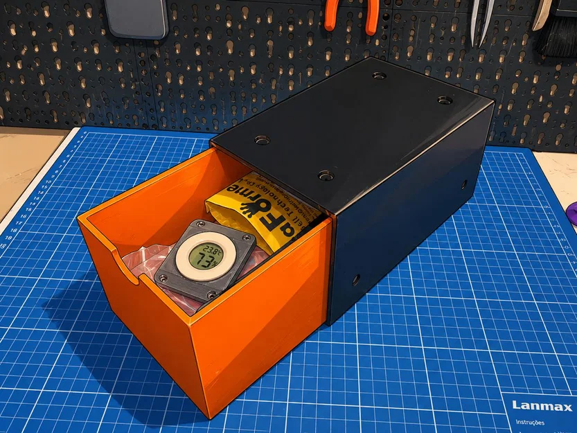 Hộp ngăn kéo 3D đơn giản có nam châm - Tổ chức đồ dùng thông minh - Image 1