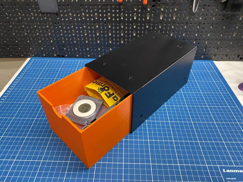 Hộp ngăn kéo 3D đơn giản có nam châm - Tổ chức đồ dùng thông minh - Image 3