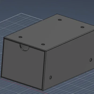 Hộp ngăn kéo 3D đơn giản có nam châm - Tổ chức đồ dùng thông minh