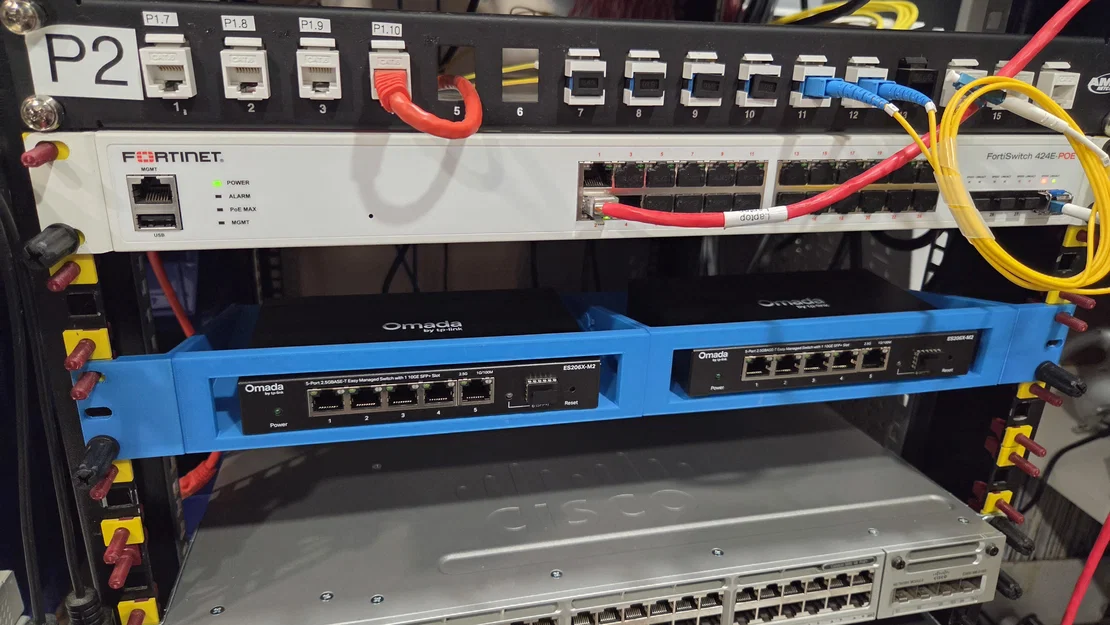 Khay Network Switch Modular gắn tủ rack 19" (Rack Mount) - Image 7