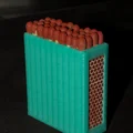 Hộp diêm không kêu lạch cạch (Non-rattling matchbox/match box) - Thumbnail 1