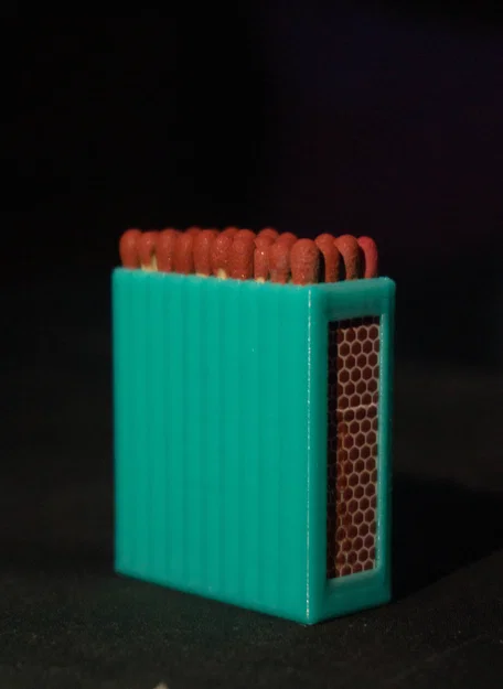 Hộp diêm không kêu lạch cạch (Non-rattling matchbox/match box) - Image 2