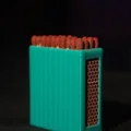 Hộp diêm không kêu lạch cạch (Non-rattling matchbox/match box) - Thumbnail 2