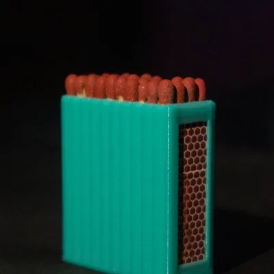 Hộp diêm không kêu lạch cạch (Non-rattling matchbox/match box)
