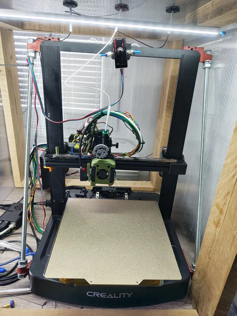 Dragon Burned cho Ender 3 V3 SE với Eddy Duo - Image 1