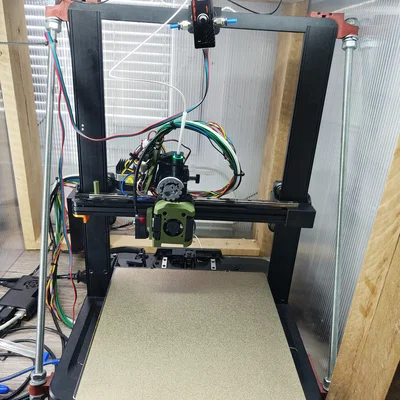 Dragon Burned cho Ender 3 V3 SE với Eddy Duo