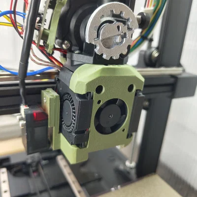 Dragon Burned cho Ender 3 V3 SE với Eddy Duo