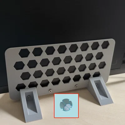 Giá đỡ bảng vẽ 3D họa tiết tổ ong - Giải pháp decor bàn làm việc