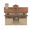 Mô hình kiến trúc nhà cổ điển GT63 - File thiết kế 3D chuyên nghiệp - Thumbnail 1