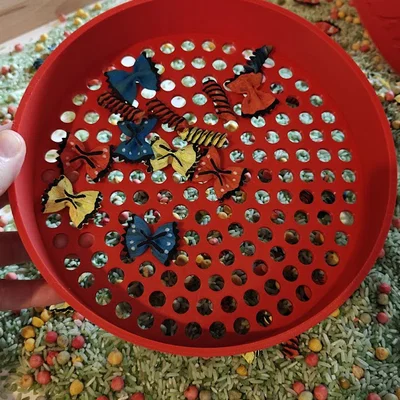 Bộ Rổ Sàng Sensory Xếp Chồng 3 Món (200mm)