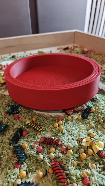 Bộ Rổ Sàng Sensory Xếp Chồng 3 Món (200mm) - Image 3