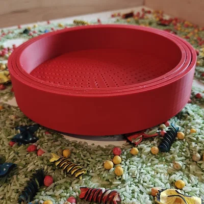Bộ Rổ Sàng Sensory Xếp Chồng 3 Món (200mm)