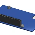 Waveshare e-Paper HAT+ (G) 3.97 inch – File Step/STL - Thumbnail 1