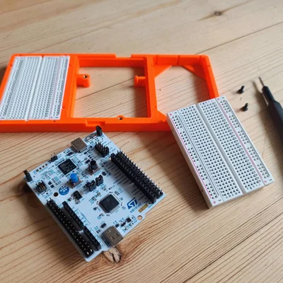 STM32 Nucleo64 Protoboard coaster duo