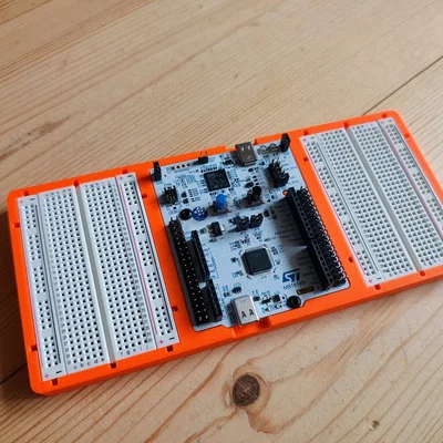 STM32 Nucleo64 Protoboard coaster duo
