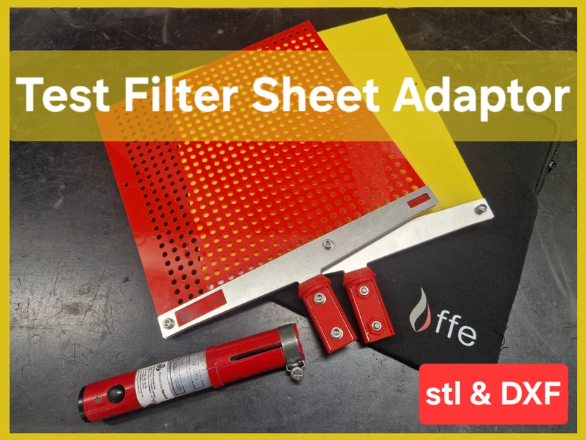 Adaptor gắn ffe Filter Sheet lên Detectortesters Mount - Image 1