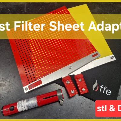 Adaptor gắn ffe Filter Sheet lên Detectortesters Mount