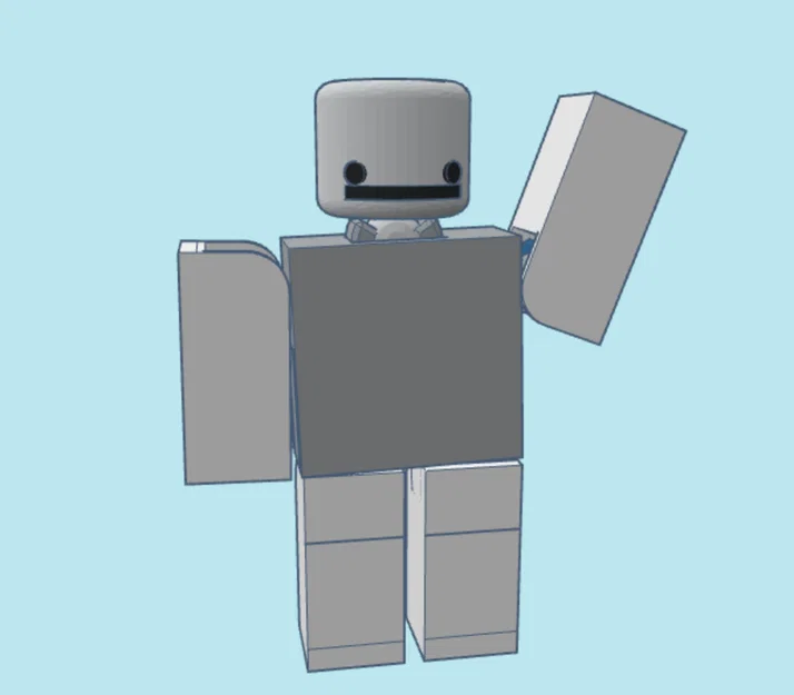 Mô hình Roblox Base Figure 1.5 - Bản cải tiến cử động linh hoạt - Image 1