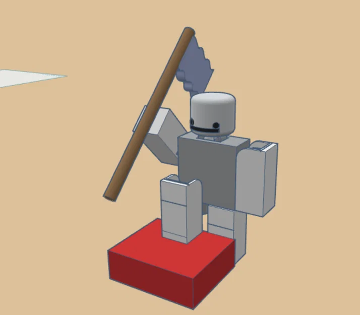 Mô hình Roblox Base Figure 1.5 - Bản cải tiến cử động linh hoạt - Image 2