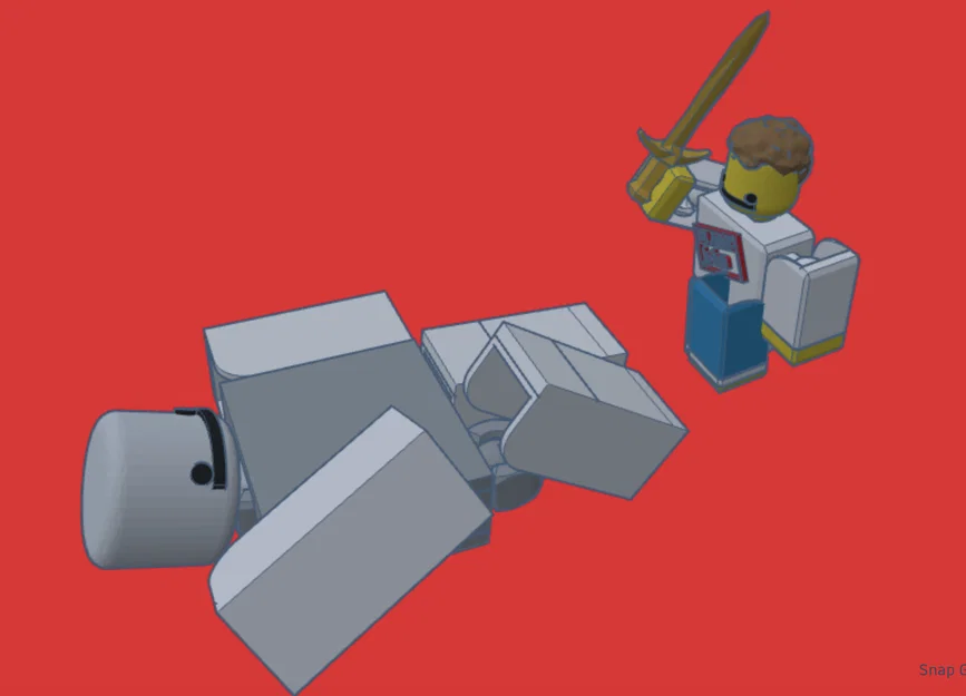 Mô hình Roblox Base Figure 1.5 - Bản cải tiến cử động linh hoạt - Image 3
