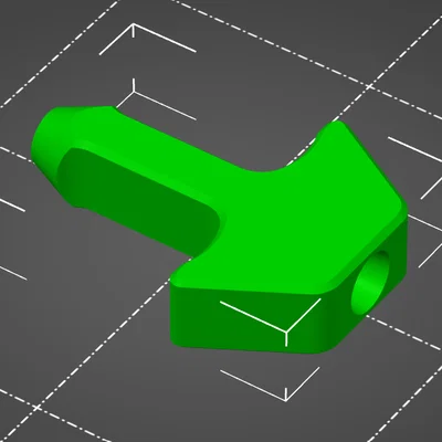 Tay cầm khởi động máy cắt cỏ - Giải pháp thay thế in 3D tiện lợi