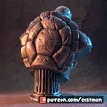 Tượng bán thân TMNT (STL) - Thumbnail 5