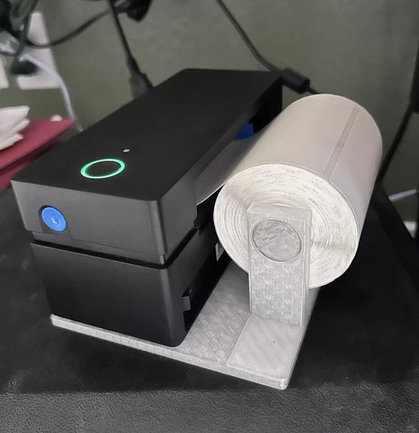 Giá đỡ cuộn giấy in nhiệt cho máy Polono PL80E (3D Print Model) - Image 1