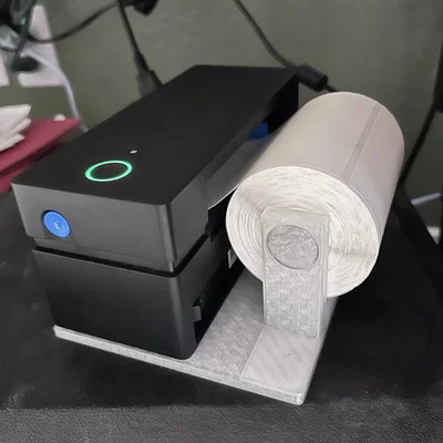 Giá đỡ cuộn giấy in nhiệt cho máy Polono PL80E (3D Print Model)