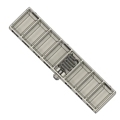 Hộp Chia Thuốc Theo Tuần Dạng Trượt (Sliding Weekly Pill Planner)