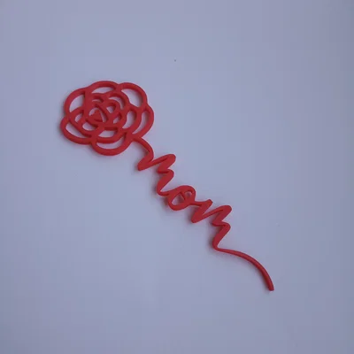 Mô hình hoa hồng chữ Mom - Quà tặng ý nghĩa cho ngày của Mẹ