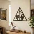 Mô hình treo tường Bảo bối Tử thần Harry Potter in 3D - Thumbnail 1