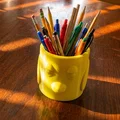 Khay Cắm Bút Gà Con Chill – Cute Chicken Desk Organizer - Thumbnail 1