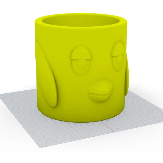 Khay Cắm Bút Gà Con Chill – Cute Chicken Desk Organizer - Image 3