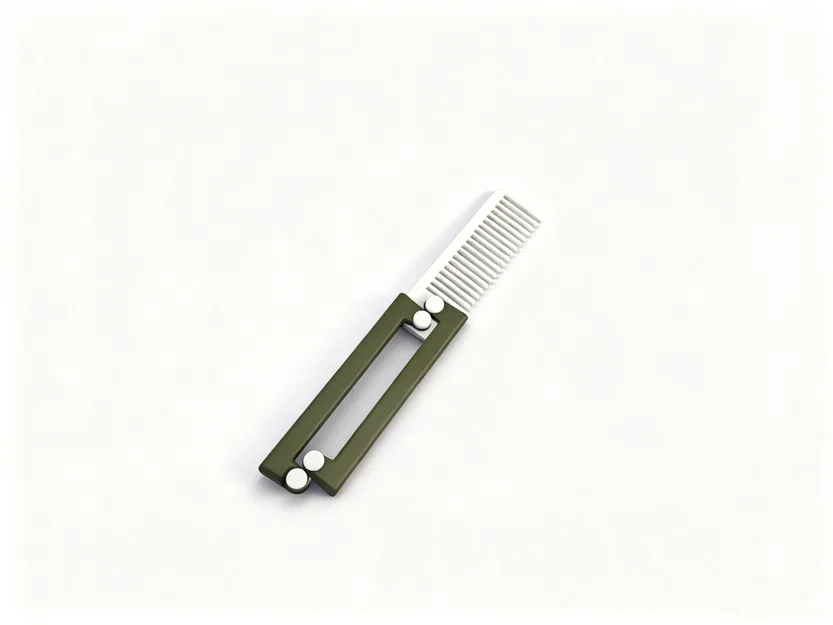Lược Gấp Du Lịch Gọn Nhẹ (Travel Portable Folding Comb) - Image 1